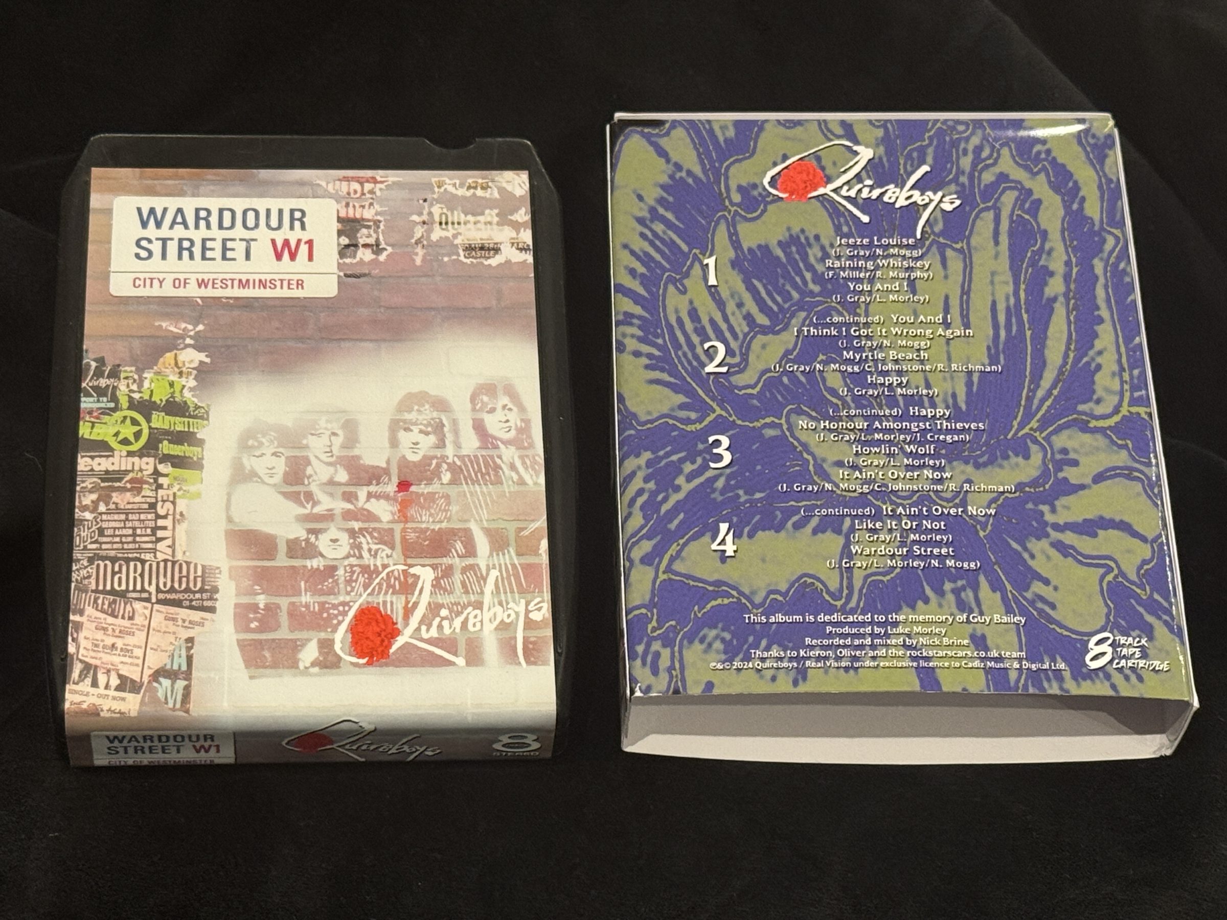 Quireboys – Wardour Street – 8-Track (UK Only) - Image 2