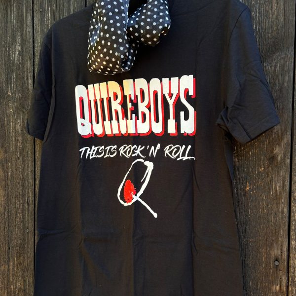Quireboys This Is Rock 'N' Roll Crew T-Shirt