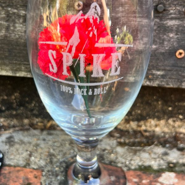 Spike 100% Rock & Roll Cider Glass